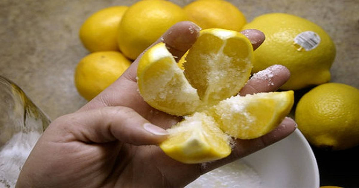 فوائد ملح الليمون