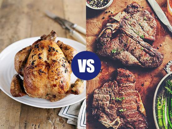  لحم البقر أم الدجاج 
