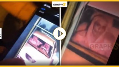 بالفيديو|| ظهور شبح امرأة عجوز بجانب سائق عربة بصورة مراقبة طرقية