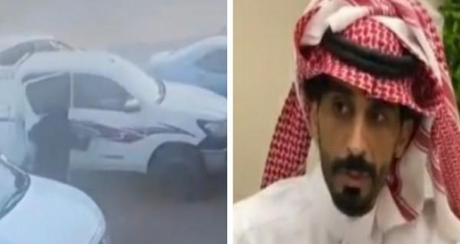  شاب سعودي ينقذ عائلة من مصير مأساوي