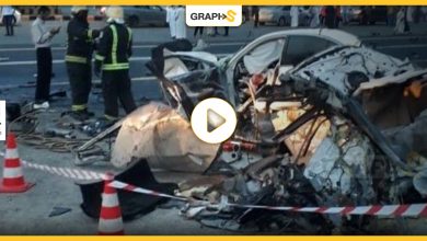 بالفيديو|| في السعودية.. حادث مروع لتصادم سيارتين ولقطات موثقة تقشعر لها الأبدان