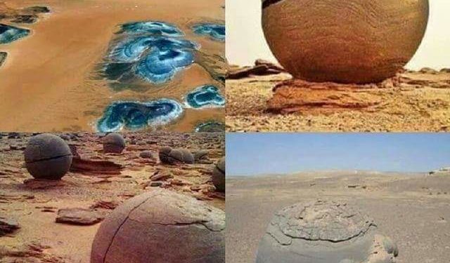 وادي الكواكب في ليبيا .. منطقة غامضة ومحيرة للعماء تحتوي على مجسمات الكواكب والأجرام السماوية- فيديو