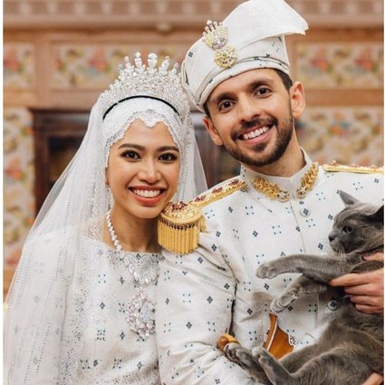 بدأ في مسجد وانتهى في قاعةٍ من الذهب واستمر أسبوعاً.. حفل زفاف أسطوري لابنة سلطان بروناي والعريس من جنسية عربية