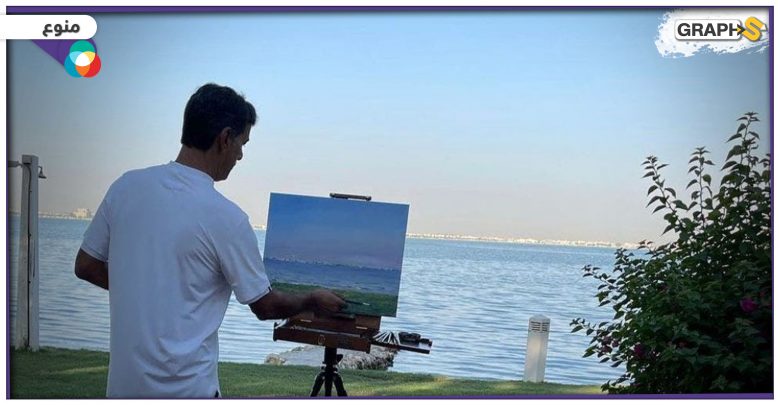 شاهد: فنان سعودي يرسم الكلمات ويصوّر الطبيعة بشكل متألق