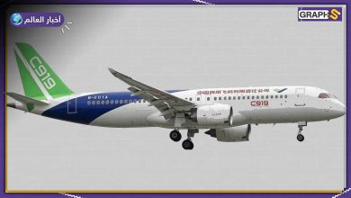 سقوط طائرة ركاب صينية