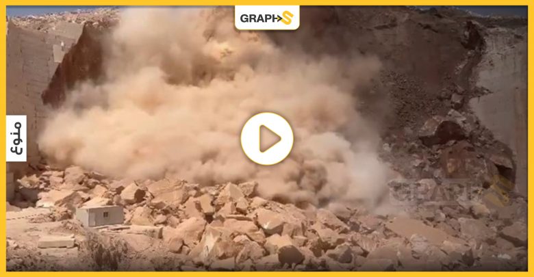 بالفيديو|| انهيار صخري في سلطنة عمان أدى لوقوع عدد من الضحايا والإصابات
