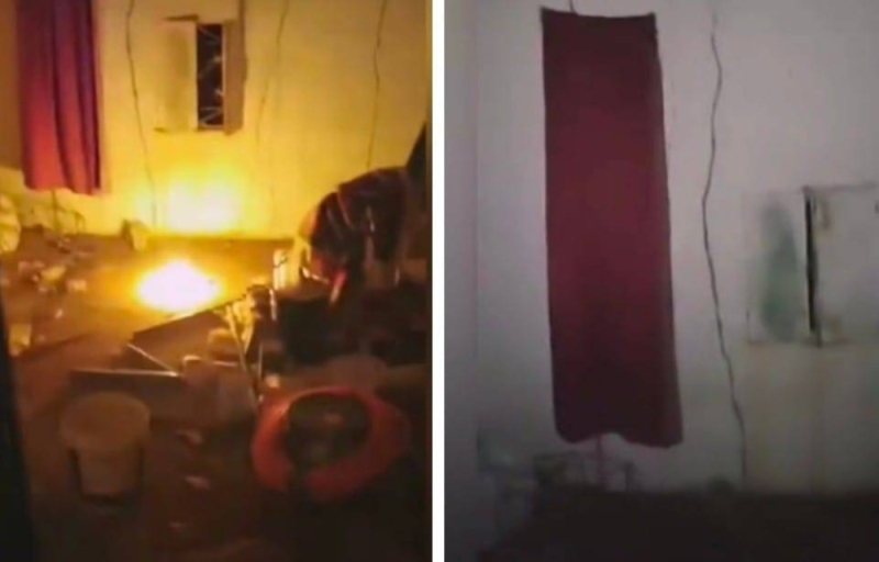 بالفيديو|| لحظة عثور شاب خليجي على "جن" داخل بيت مهجور وهجومها عليه