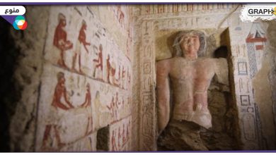 اكتشاف "باب العالم سفلي" داخل مقبرة فرعونية