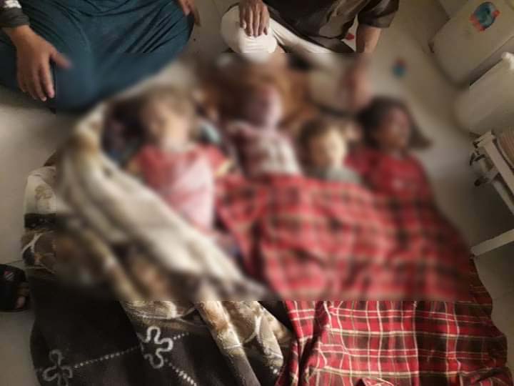شاهد|| قتلى وجرحى بغارات روسية على ريف مدينة إدلب السورية