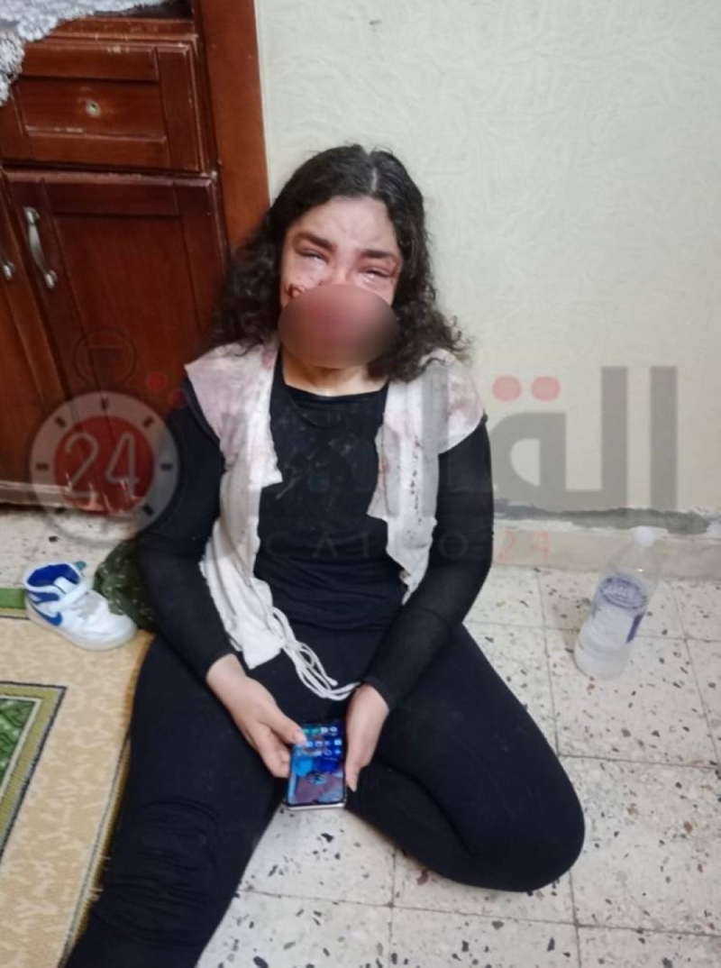 شاهد: توثيق اعتداء مصري على ابنته القاصر.. هددها بمصير نيرة أشرف