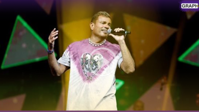 شبيه عمرو دياب يقيم حفلات غنائية كبيرة في مدينة دبي (فيديو)
