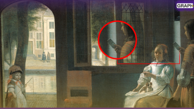 بعد اكتشاف هاتف آيفون بداخلها لوحة عمرها 350 عاماً تثير الجدل
