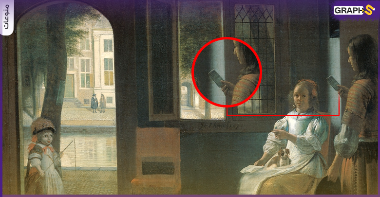 بعد اكتشاف هاتف آيفون بداخلها لوحة عمرها 350 عاماً تثير الجدل