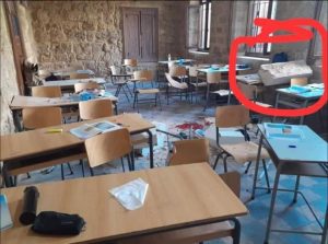 لبنان.. وفاة طالبة في 16 من عمرها وإصابة أخرى بعد انهيار سقف مدرسة 