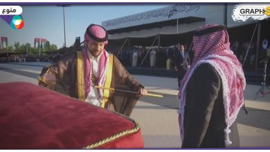 بالفيديو|| ملك الأردن يهدي ابنه العريس الأمير الحسين سيفاً فريداً مخصصاً ليوم زفافه