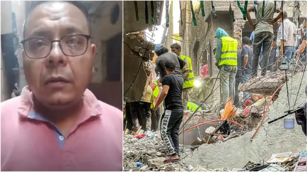 صلاة الفجر تنقذ عائلة مصرية من موت محقق بعد انهيار البناء الذي يقيمون فيه 