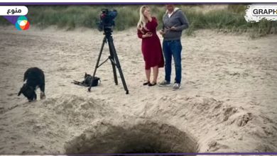شاهد: حفرة بسيطة على شاطئ أيرلندا تتحول لاكتشاف هام وتسلط الأضواء عليها