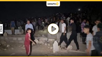 شاهد: قبر سوري في العراق يصدر صوتاً وسط حالة مرعبة من قبل الأهالي .. توفي قبل 40 يوماً