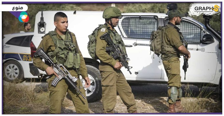جندي إسرائيلي يحتمي خلف أسير محرر ويتخذ منه درعا بشرية في مواجهات مسلحة بالضفة الغربية