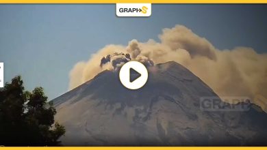 ثوران بركان في المكسيك